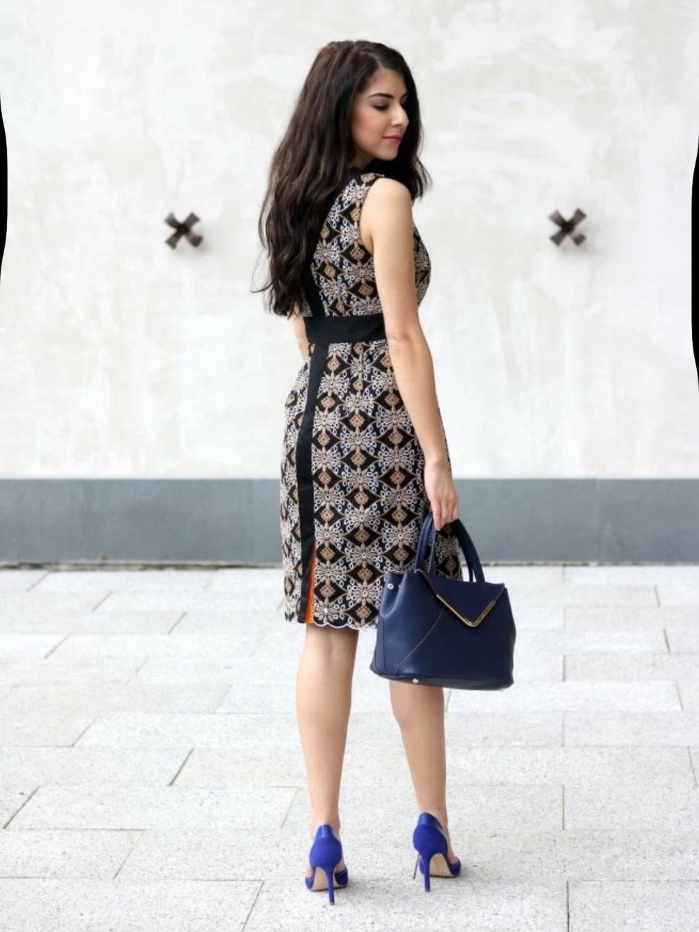 Anthropologie HD in Paris Cutwork Column Dress Size 8